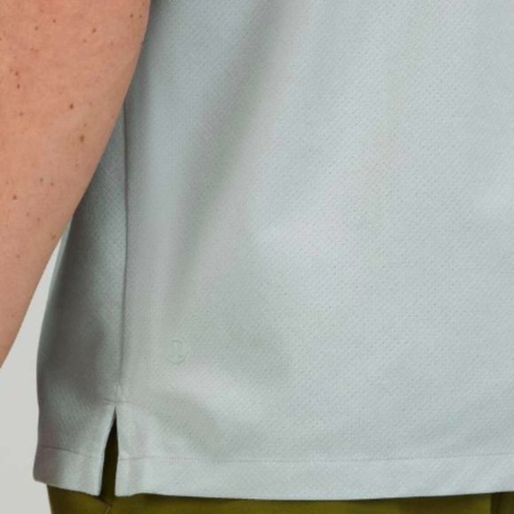 Lululemon WovenAir Popover Shirt Silver Blue - Picture 4 of 11